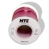 NTE Wire Hookup 24 Gauge 100 ft stranded red coating