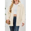 Cakulo Womens Oversized Fuzzy Cardigan Sweaters Fall Winter Outfits Open