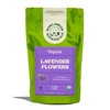 Worldwide Botanicals Organic Lavender Flowers, 4 ounces, Pure European Lavender
