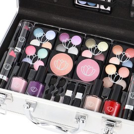 Briconti Darling Cosmetic Case Vegan Cosmetics with Make-Up Set for Travelling and Gifting