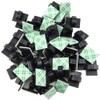 Honbay 100 Pieces Adhesive Cable Clips Drop Clamp Cable Tie