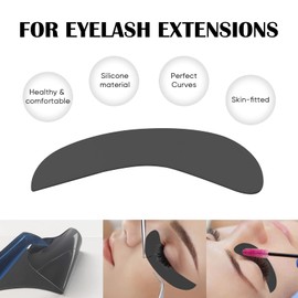 Libeauty 3 Pairs Reusable Eyelash Extension Eyepad Eyelash Lift/Tint Under Eye Gel Pad Patch Kit Soft Skin
