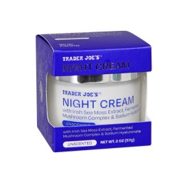 Trader Joe's 2XTrader Joe's Luxury Moisturizing Night Cream-Sea Moss Extract 2oz/57g(2 Pack)