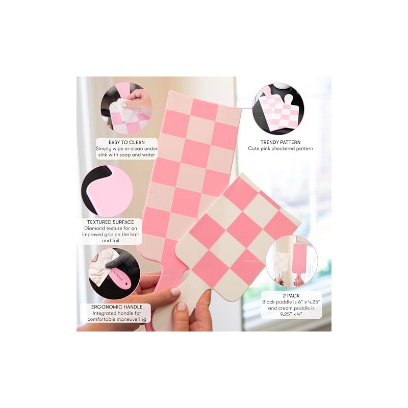 FRAMAR Set De Tabla Y Paleta Para Balayage A Cuadros
