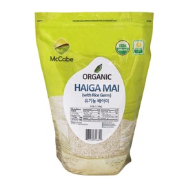 McCabe Organic Haiga Mai Rice - Haiga Rice 3lbs - Rich in Fiber & Minerals | USDA and CCOF Certified | Product of USA