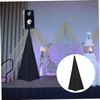 Abaodam Adjustable Speaker Stand Cover Polyester Tripod Skirt for Live