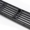 PIT66 Gray Graphite Dash Defrost Vent Cover Grille Panel Compatible