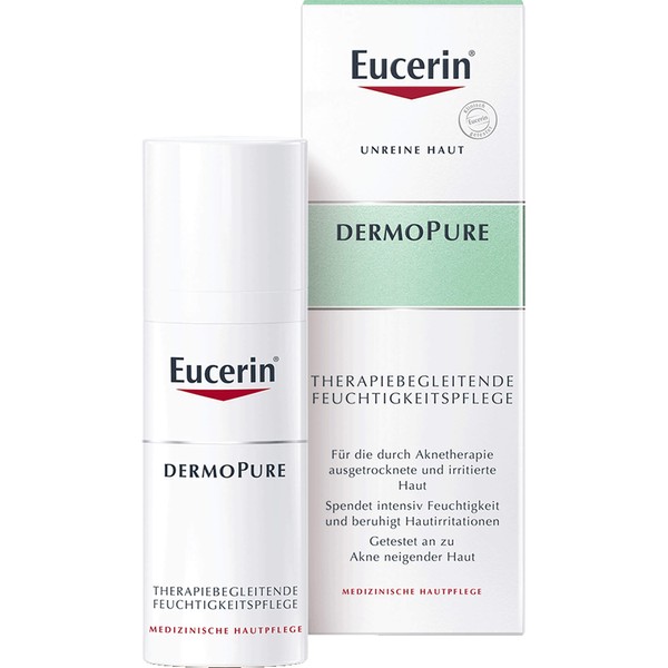 Eucerin DermoPure therapiebegleitende Feuchtigkeitspflege, 50 ml Cream