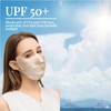 Mulberry Silk Sun Protection Mask - UPF 50+ Lightweight Facial