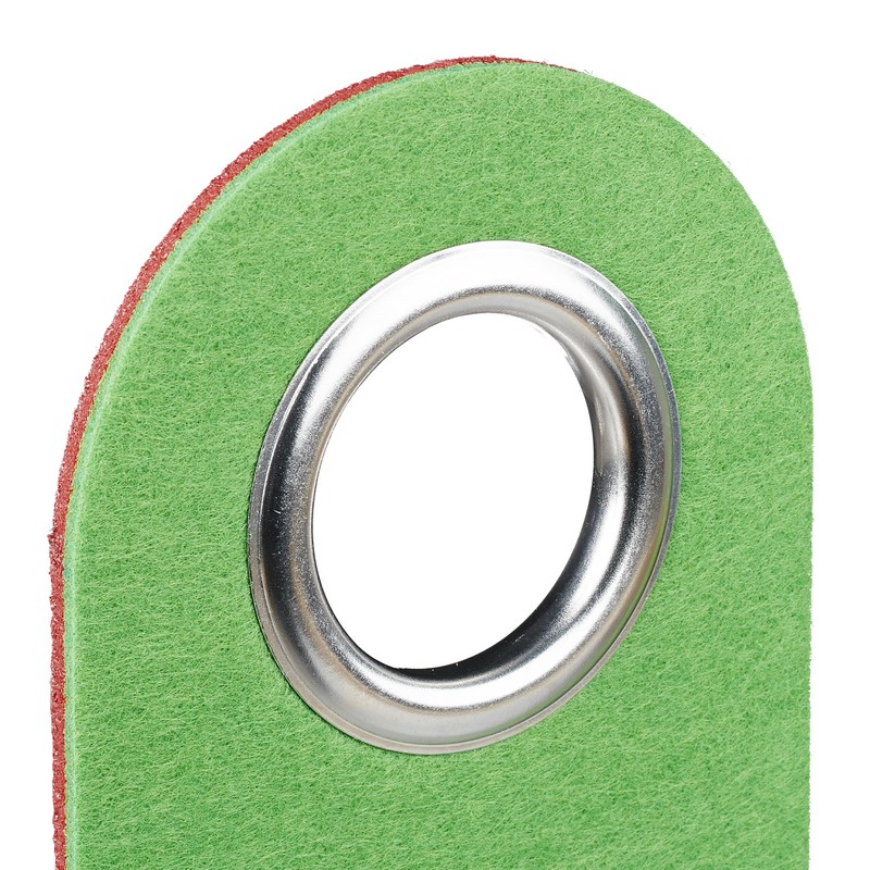Relaxdays Set of 10 Toilet Sign for Hanging, Double-Sided, Bathroom