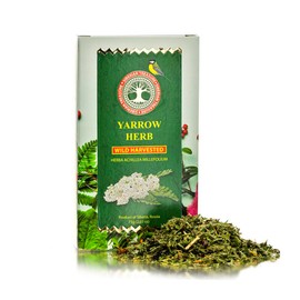 Yarrow Herb, Wild Harvested, Premium Quality, 2.65 OZ (75 Grams) – Herbal Tea