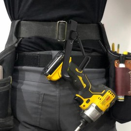 Gorilla Hook, Universal Tool Belt Hook for Scaffolding Tool Organizer Holder Drill Belt Clip Impact Wrench Holder for Most Cordless Drills Impact Drivers