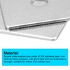 sourcing map Square Washer, 10Pcs M10x50x50x2mm 304 Stainless Steel Square