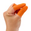 Latex Finger Cots Disposable, 100Pcs Finger Covers Large Size, Non