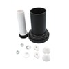 Mendorio Cistern Replacement Parts Connection Set for Wall-Mounted Toilet PE