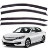 Side Window Deflectors Rain Guards Vent Window Visors Outside Mount