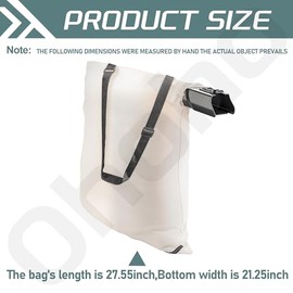 Ohoho - 127-7040 Soplador de hojas de repuesto para bolsa de vacío Toro 137-2336 108-8994, compatible con modelos 51574 51592 51599 51609...