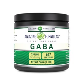 Amazing Formulas GABA Powder 500 Gms