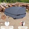 600D Waterproof Log Splitter Cover, Heavy Duty Wood Splitter Guard15-45