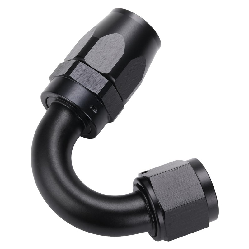 Podavelle 8AN 150 Degree Elbow Hose End Fitting Swivel Aluminum