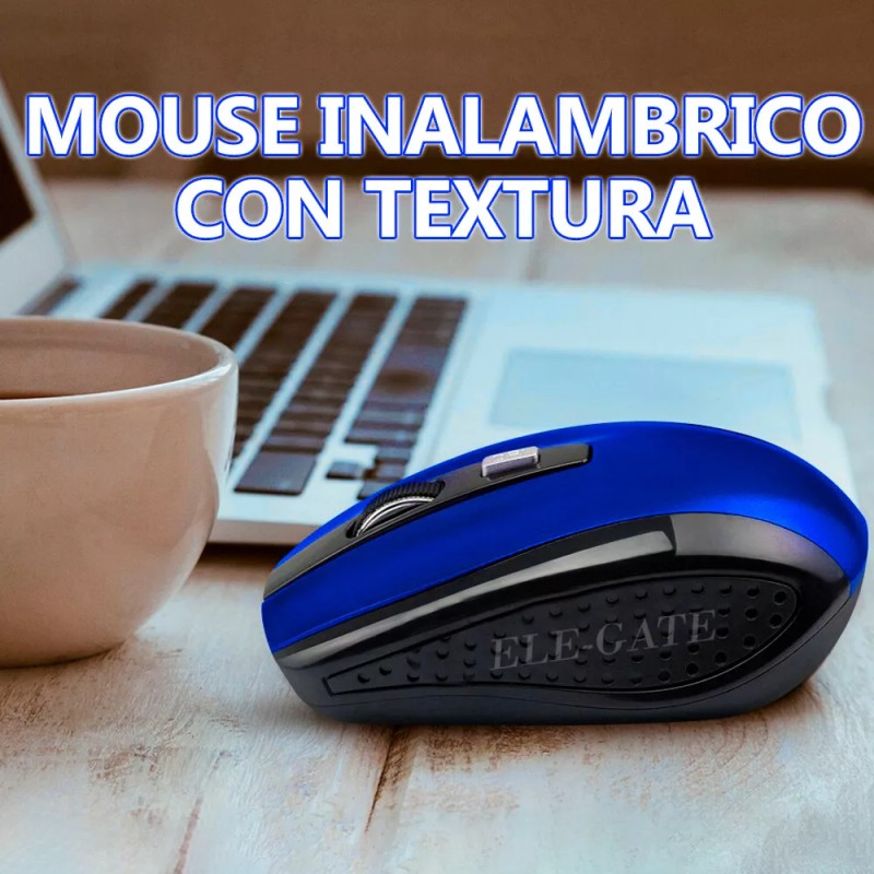 EGTMA Mouse Recargable Silencioso Inalámbrico