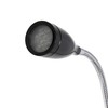 Simple Designs LD2005-BLK Flexible Gooseneck LED Clip Light Desk Lamp,
