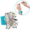 Magnetic Wrist Sewing Pincushion with 100 Pieces Sewing Pins Set