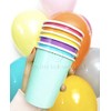 Beautiful Balloons Pastel Rainbow Paper Party Cups x 35 cups