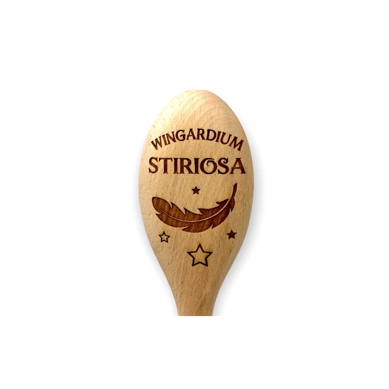 Harry The Wizard Baking Gift - Wooden Spoon Wand -