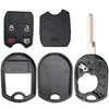 Sianxaido 164R8073 Key Fob Shell Case Compatible with C-Max Edge