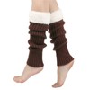 Leg Warmers for Women Girl 80s Y2K Ribbed Striped Leg