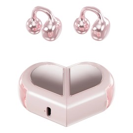 Trymiss K521 Audfonos clip Bluetooth In-ear Mini Corazn Auriculares Con Micrfono Audfonos Para El Gym Manos Libres Audfonos Gamer Bluetooth San...    