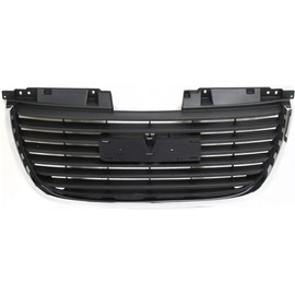 Garage-Pro Grille Assembly for GMC YUKON 07-14 Textured w/Chrome Frame