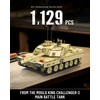 Mould King 20037 Challenger-2 Main Battle Tank Building Sets, MOC