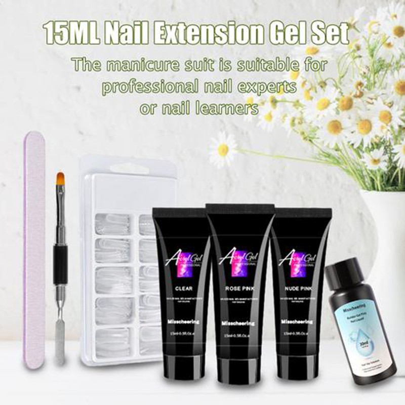 Nail Gel Kit Gel Nail Extension Kit Professional Gel Kit