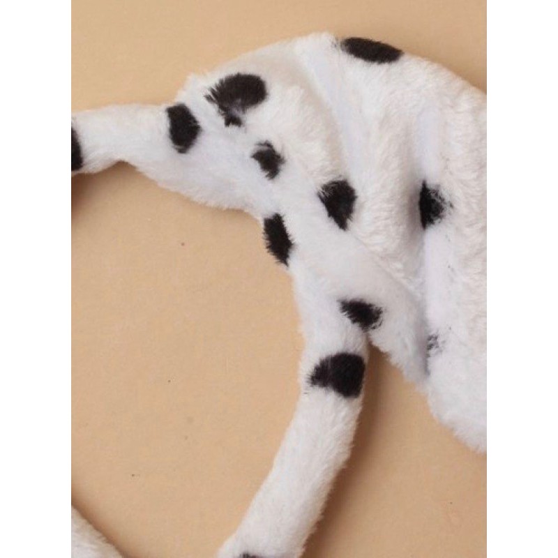 Dalmatian Dog Puppy Floppy Ears On An Alice Hair Band