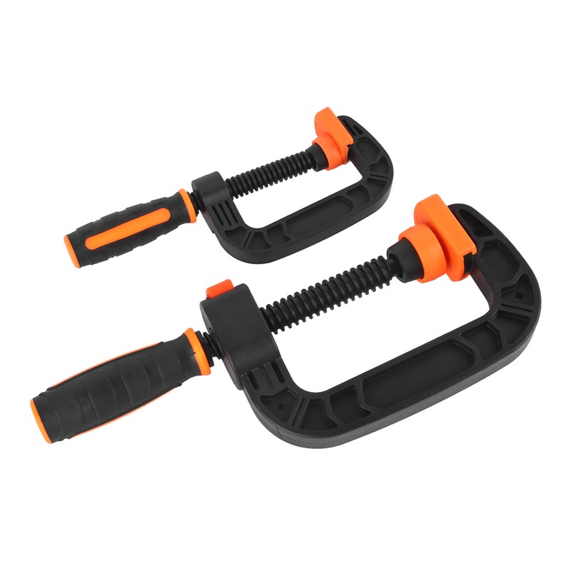 2Pcs C Clamp 2 Inch 3 Inch Adjustable Quick Release