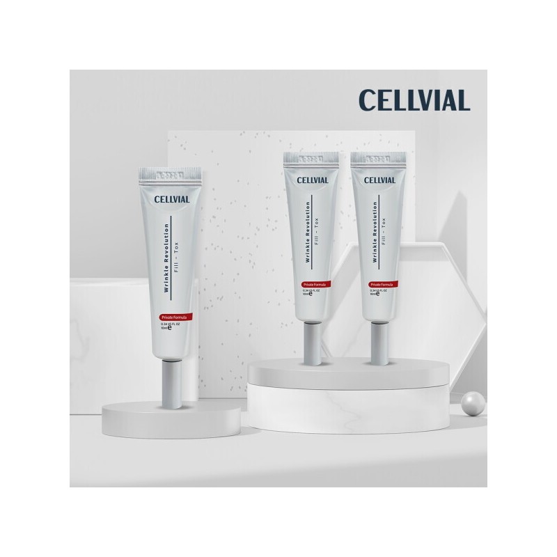 Selvielle 셀비엘 60초 주름지우개 필톡스 주름개선 크림 6개-무료체험분 포함/ 목