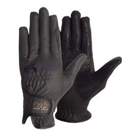 AK Horse Riding Gloves with Super Grip Unisex Equestrian Glove For All Season AKRS-5028 (Black, XS)