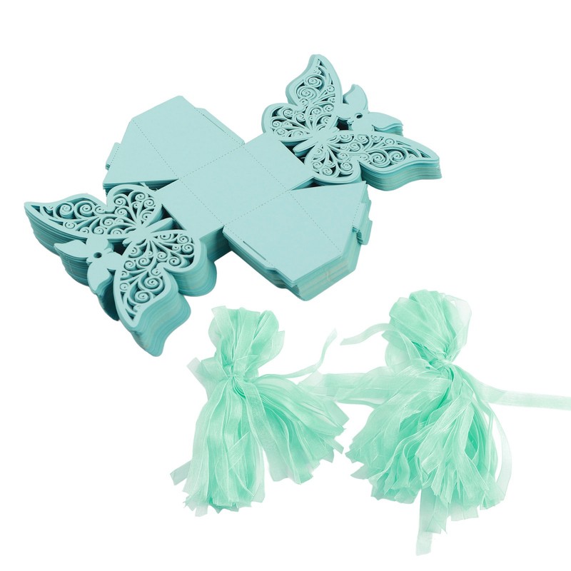 100PCS Wedding Favor Sugar Chocolate Boxes Wedding Decoration for Wedding