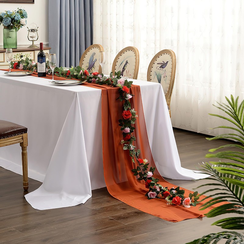 auons Wedding Bow Sheer Curtains Background, 600 x 75 cm