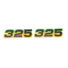New Kumar Bros USA Lower Hood Set of 2 Decals Replaces M116522 Compatible with JohnDeere 325 Low S/N