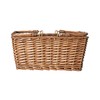 Household Essentials Woven Market Basket, Handwoven Willow Weave, Stylish Handles