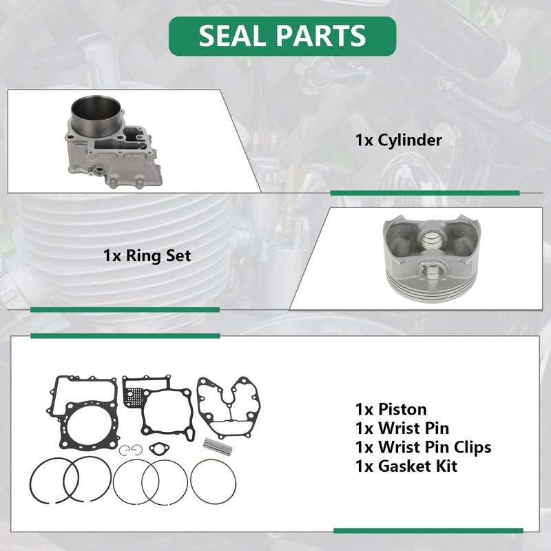 SCITOO Cylinder Piston Top End Rebuild Kits For Honda Rincon