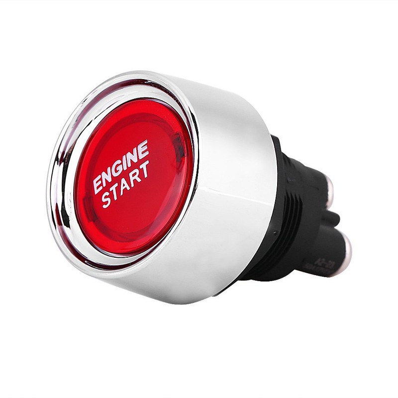 12V 24V 50A Car Engine Start Button Waterproof Vehicle Start
