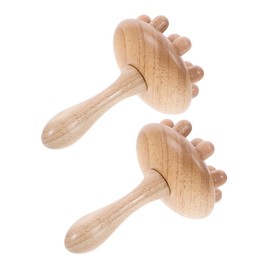 Outanaya Scalp Comb Set Pcs Manual Wooden Hair Comb for Relaxation Wide Tooth Massage Brush for Scalp Care