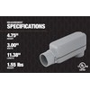 Southwire EZLB200 Connector; 2"; Gray