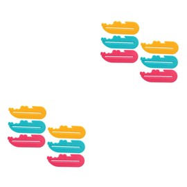 Minkissy 2sets Automatic Toothpaste Squeezer Squeezing Clamps Tooth Paste Extruder Clip Boys and Girls-friendly Durable 6pcs*2 Random Color