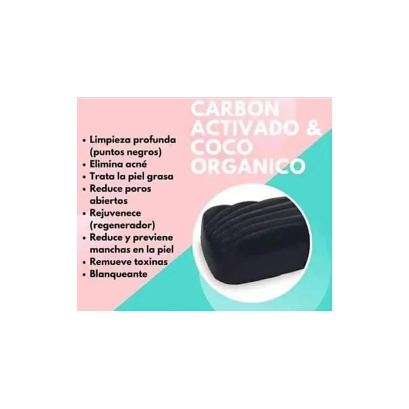 10 Jabón Azufre + Carbón Activado Para Acné & Puntos