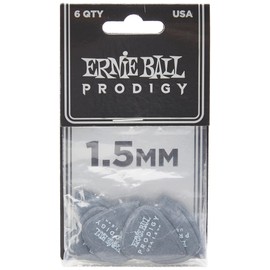 Ernie Ball 1.5 mm Black Standard Prodigy Picks 6-Pack